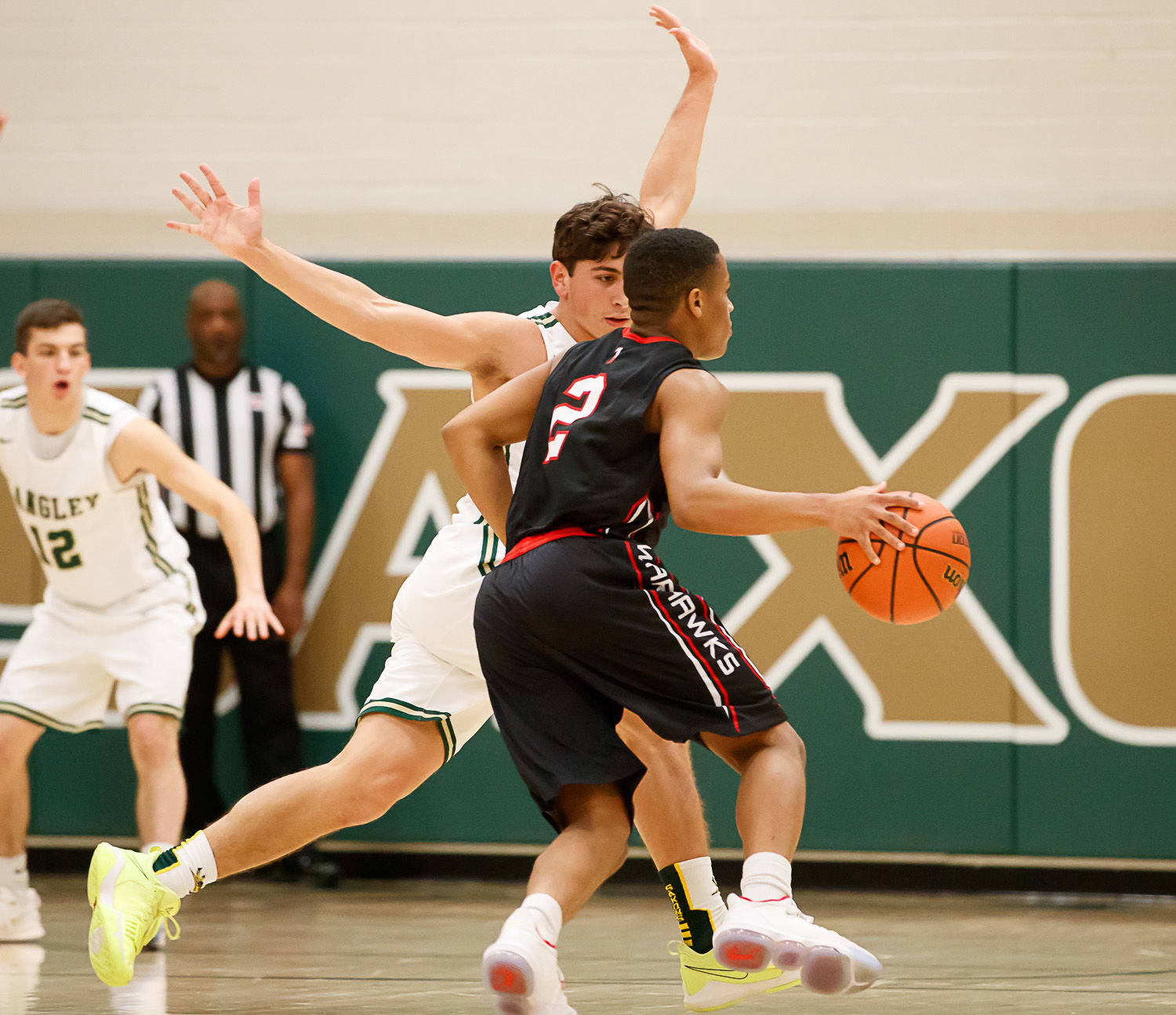 Langley vs. Madison boys basketball 4